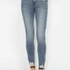 Judy Blue Full Size Tummy Control Vintage Wash Hem Destroy Skinny Jeans -Little Loom Store 0395e25f 7c4f 43c9 a98a 892de36917a1 Max