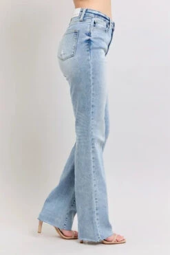 Judy Blue Full Size Mid Rise Light Wash Dad Jeans Plus Size -Little Loom Store 05d84ab825c1402f9e3a7f63c5bc256f Max Origin