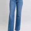 Judy Blue Full Size High Waist V-Front Vintage Wash Straight Jeans Plus Size -Little Loom Store 05fb92de5ded4af9bcd3e63936717387 Max Origin