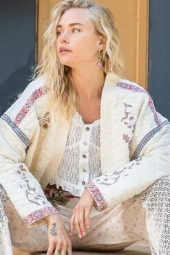 POL Embroidered Open Front Long Sleeve Jacket 10 POL Embroidered Open Front Long Sleeve Jacket -Little Loom Store 07aebbca dce6 4d9b 8c97 c6d84a431931 Max