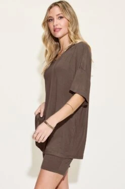 Basic Bae Full Size V-Neck Drop Shoulder T-Shirt And Shorts Set 39 Basic Bae Full Size V-Neck Drop Shoulder T-Shirt And Shorts Set -Little Loom Store 09c62c6f a96c 4ee8 9d26 06b429849ced Max