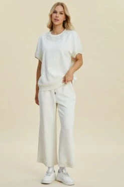 Double Take Full Size Pearl Detail Round Neck Top And Pants Set 24 Double Take Full Size Pearl Detail Round Neck Top And Pants Set -Little Loom Store 0c42e02a b9b4 41be 9eb1 7767a66485bc Max