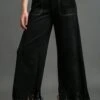 Umgee Full Size Suede Fringe Hem Wide Leg Pants Plus Size -Little Loom Store 0cf3f448 915e 4cc0 889c 977fa80b9a6b Max