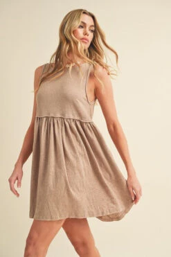 Aemi + Co Round Neck Mini Tank Dress -Little Loom Store 109f9996 14c8 40bb ac5c 2d12dfd7b9b7 Max