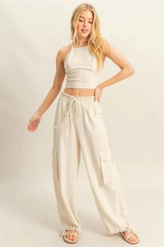 HYFVE Crop Top And Cargo Pants Set 3 HYFVE Crop Top And Cargo Pants Set