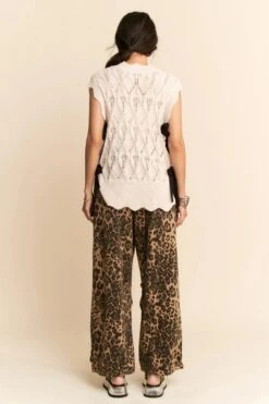 Davi & Dani Ribbon Bow Ties Scalloped Trim Knit Semi Crop Top -Little Loom Store 12e10c3bc8a24d5bb99d0bf22db6e7d9 Max Origin