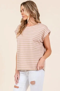 Lime 'N' Chili Striped Muscle Sleeve Top -Little Loom Store 14ad531e009f4dbfa658ed566477993f Max Origin