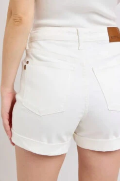 Judy Blue Full Size High Waist Double Roll Cuff Denim Shorts Plus Size -Little Loom Store 156492dd 5463 4d8d bb2d 0f1ed0f40846 Max Origin