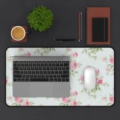 Floral Desk Mat - Elegant Vintage Rose Design For Home Office Decor 20 Floral Desk Mat - Elegant Vintage Rose Design For Home Office Decor -Little Loom Store 16662787280250419190 2048