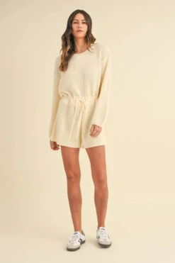 MABLE Round Neck Long Sleeve Sweater Romper -Little Loom Store 19192ca02d754407836e4e8600ee566b Max Origin