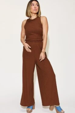 Basic Bae Full Size Ribbed Tank And Wide Leg Pants Set -Little Loom Store 1a8f4fd5 e85c 46cb 8f73 ba0802709fe7 Max