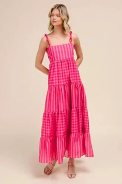 SO ME Stripe Tiered Maxi Dress With Colorful Chain Strap -Little Loom Store 1ae65da61871466a803bf60ed67fc537 Max Origin