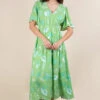 VERY J Printed V-Neck Resort Midi Dress -Little Loom Store 1c18344557cd49af8307bc1694fba784 Max Origin