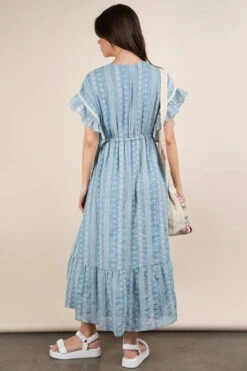 VERY J Embroidered Boho Ruffled Midi Dress -Little Loom Store 1c98b4497a4d4c7097fe9efd18045ccc Max Origin