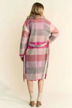 Davi & Dani Tied Color Block Collared Neck Coat -Little Loom Store 1e5e0e72 5e11 4869 8ddf e6ba63a262fe Max
