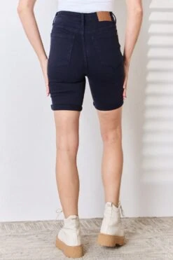 Judy Blue Full Size High Waist Tummy Control Bermuda Shorts -Little Loom Store 21852831 fd06 41d7 9676 b3e1d1964a4c Max