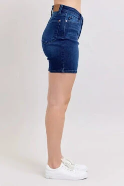 Judy Blue High Waist V-Front Bermuda Denim Shorts -Little Loom Store 218dc4d34651409292963d025bd2f019 Max Origin