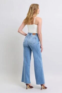 Judy Blue Full Size Wide Leg Jeans With Pockets -Little Loom Store 23ac25c7 bca3 4944 b426 19f566ffaa9b Max