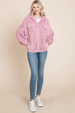 Culture Code Faux Fur Zip Up Hooded Jacket With Side Pockets 7 Culture Code Faux Fur Zip Up Hooded Jacket With Side Pockets -Little Loom Store 253a86b4 7c49 4dc9 86cf 0c95b499b46e Max