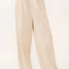 And The Why High-Rise Wide Leg Linen Blended Pants
