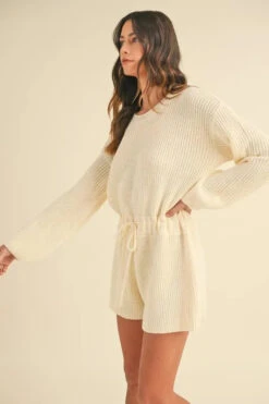 MABLE Round Neck Long Sleeve Sweater Romper -Little Loom Store 26937ca5e140426f9c3f72d2589438b1 Max Origin