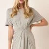Mittoshop Side Slit Round Neck Short Sleeve Dress -Little Loom Store 28d823d5 613f 4a60 a5f9 546fd21734f5 Min