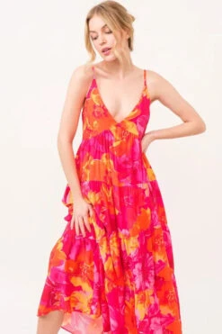 And The Why Floral Tiered Maxi Cami Dress With Pockets -Little Loom Store 293107276f014f14a91624e2c345e6f2 Max Origin