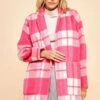 Davi & Dani Plaid Open Front Drop Shoulder Longline Coat -Little Loom Store 2a5b752f e831 4140 8bd5 6000a103b2f4 Max