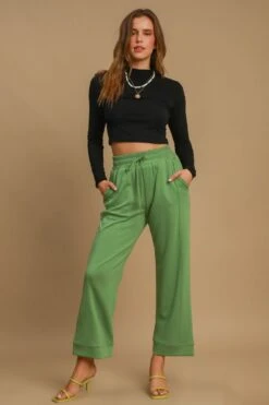 Umgee Drawstring Wide Leg Pants With Pockets -Little Loom Store 2a786cf4 c121 4d7e 8190 83ab4626d346 Max