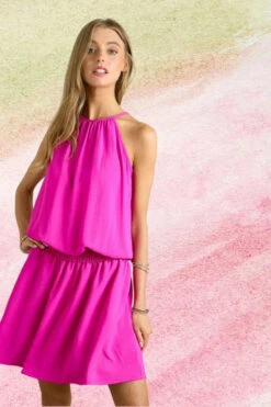 ADORA Halter Neck Smocking Waist Dress -Little Loom Store 2ad44211086b4995b2e061c0b8dfa039 Max Origin