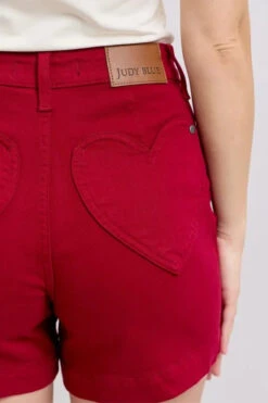 Judy Blue High Waist Tummy Control Garment Dyed Heart Shaped Denim Shorts 21 Judy Blue High Waist Tummy Control Garment Dyed Heart Shaped Denim Shorts -Little Loom Store 2c617439c5344557aa3629547c25d9de Max Origin