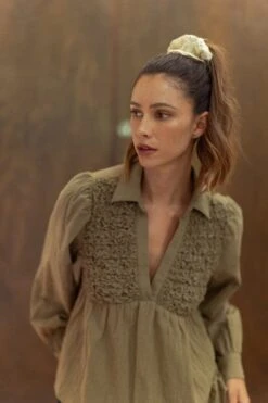 Annie Wear Smocked Front Long Sleeve Babydoll Blouse -Little Loom Store 2cae6b2a fbe7 4841 bba5 a3711319944b Max