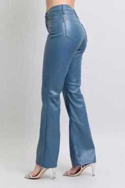 Judy Blue Full Size High Waist Tummy Control Faux Leather Bootcut Pants Plus Size -Little Loom Store 2e7a3d6ac1a24b8398e7faa97b1d5dc7 Max Origin