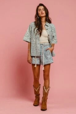 BiBi Rope Belt Leopard Shorts -Little Loom Store 319e59a6 00aa 4384 a3a2 f7f537a61fc7 Max