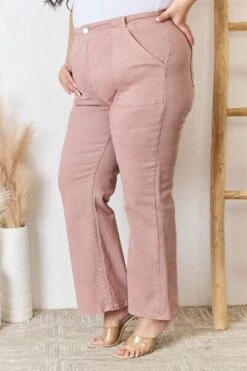 RISEN Full Size High Rise Ankle Flare Jeans -Little Loom Store 34fdcae6 5f8d 44a8 8952 899f34e8601b Min