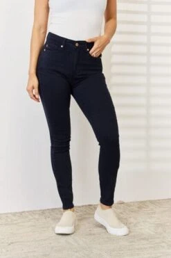 Judy Blue Full Size Garment Dyed Tummy Control Skinny Jeans -Little Loom Store 35821006 781b 4cc2 8599 16577accea89 Min