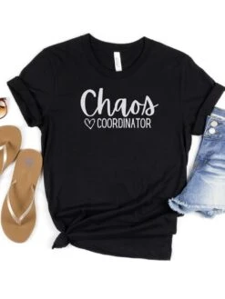 Chaos Coordinator Mom T-Shirt Bella + Canvas Unisex Jersey Short Sleeve Tee - Many Colors -Little Loom Store 3 b51ea1ed a5d2 4d62 b662 95d31992e075