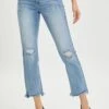 RISEN Full Size High Rise Distressed Cropped Straight Jeans -Little Loom Store 3a04d318 ba6b 421c 8e8c e45ea9956f77 Max