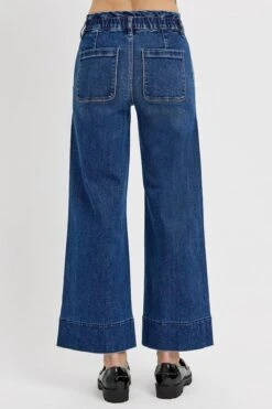 RISEN Elastic Band Wide Leg Jeans -Little Loom Store 3c70240c 4113 47b9 8b92 e0a6b5c7a21c Max