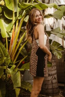 BiBi Leopard Sleeveless Overalls With Pockets -Little Loom Store 3cd01ae9 7254 4e46 aa65 ff0b094c928c Max