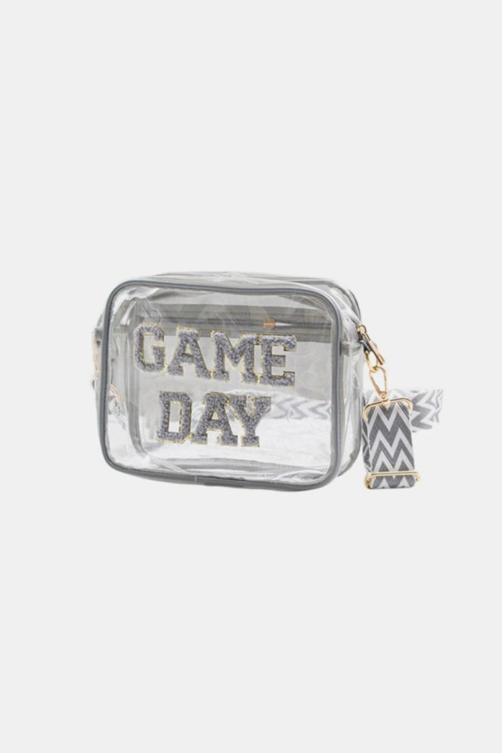 Zenana GAME DAY Stadium Approved Transparent Crossbody Bag 6 Zenana GAME DAY Stadium Approved Transparent Crossbody Bag - Image 4