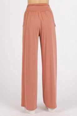 Mittoshop Stretch Banded Waist Wide Leg Pants With Pockets -Little Loom Store 3e8f362d d626 464c 8219 9f3e77ba2925 Min