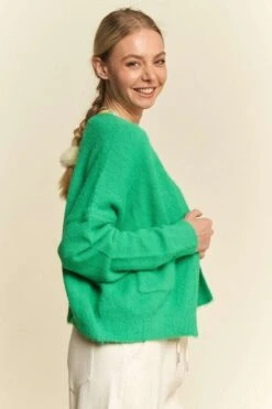 Davi & Dani Open Front Drop Shoulder Cardigan -Little Loom Store 3f77b0b2 6199 42cc a818 845ff0446c16 Max