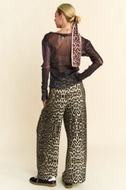 Davi & Dani Glitter Mesh Lettuce Hem Long Sleeve Top -Little Loom Store 403b1694 eb96 4ebc 9fd0 43f49980b8ba Max