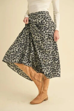 Aemi+Co Leopard Midi Skirt -Little Loom Store 407f1140fa61424ca965494c7bba8535 Max Origin
