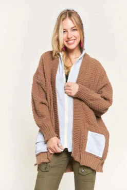 ADORA Zip Up Sweater Hoodie Jacket 9 ADORA Zip Up Sweater Hoodie Jacket -Little Loom Store 429bbd1393b24f2088c8e4c557298fcf Max Origin