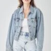 RISEN Full Size Button Down Cropped Denim Jacket -Little Loom Store 431e00ed 0b02 4977 9e76 08c2de9c4c64 Max