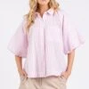 Mittoshop Button Down Striped Puff Sleeve Shirt -Little Loom Store 4970ceac 4bd5 4f36 b732 9eaffbe3a23c Min
