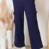 RISEN Drawstring Relaxed Cargo Wide Leg Pants -Little Loom Store 4a03e38b cfab 43d8 a63f 3dd737235bca Min
