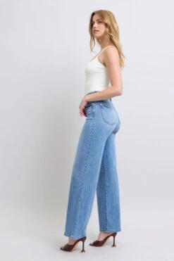 Judy Blue Full Size Wide Leg Jeans With Pockets -Little Loom Store 4b6d9b6b daa8 41a2 bd47 7fe714d467cf Max